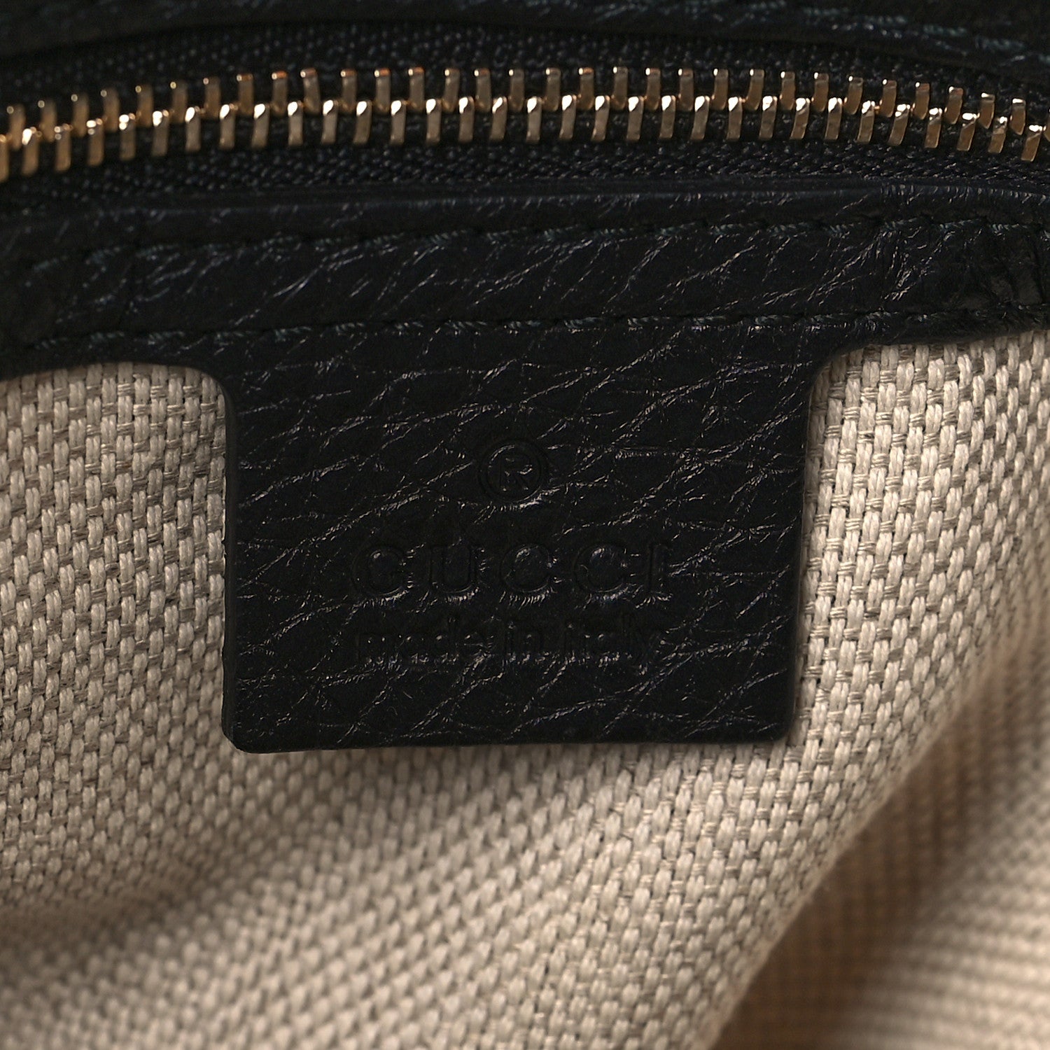 Gucci Cellarius Calfskin Medium Soho Working Tote Black 7 of 12