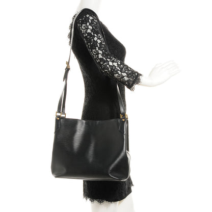 Louis Vuitton Epi Mandara MM Black 2 of 7