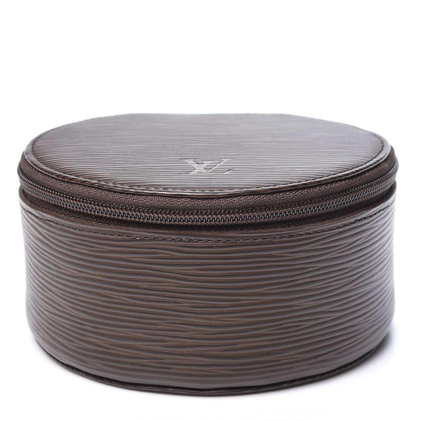 Epi Ecrin Bijoux 10cm Jewelry Box Case Moka