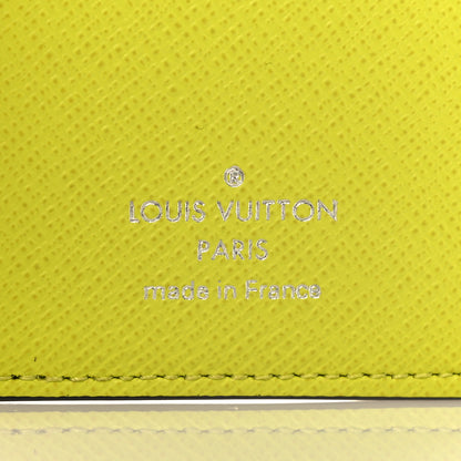 Louis Vuitton Monogram Taiga Pocket Organizer Yellow 8 of 10