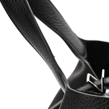 Hermes Taurillon Clemence Picotin Lock 18 PM Black 11 of 12