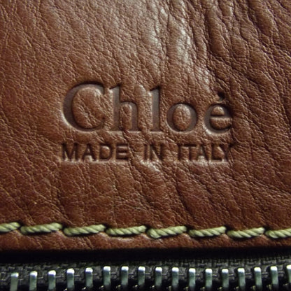 Chloe Calfskin Edith Satchel Ecureil Brown 8 of 12