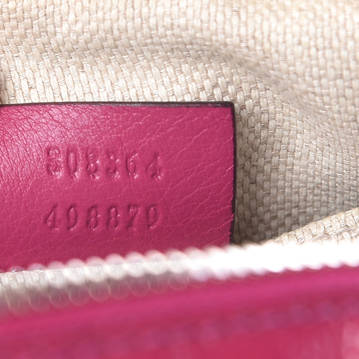 Soft Patent Small Soho Disco Bag Bright Bougainvillea