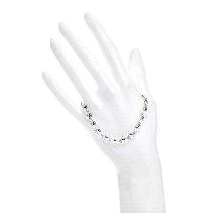 Tiffany Sterling Silver Heart Lock Link Bracelet 2 of 4