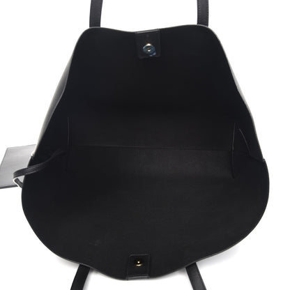Saint Laurent Calfskin Large Shopping Tote Black 6 of 9