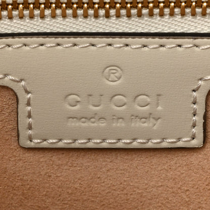 Gucci Boarded Dyana Lux Calfskin Small Jackie 1961 Hobo Mystic White 6 of 9