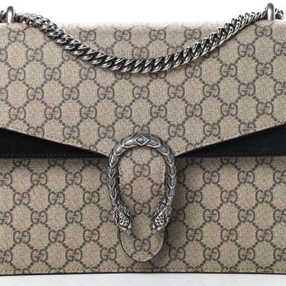 Gucci GG Supreme Monogram Medium Dionysus Shoulder Bag Black 8 of 16