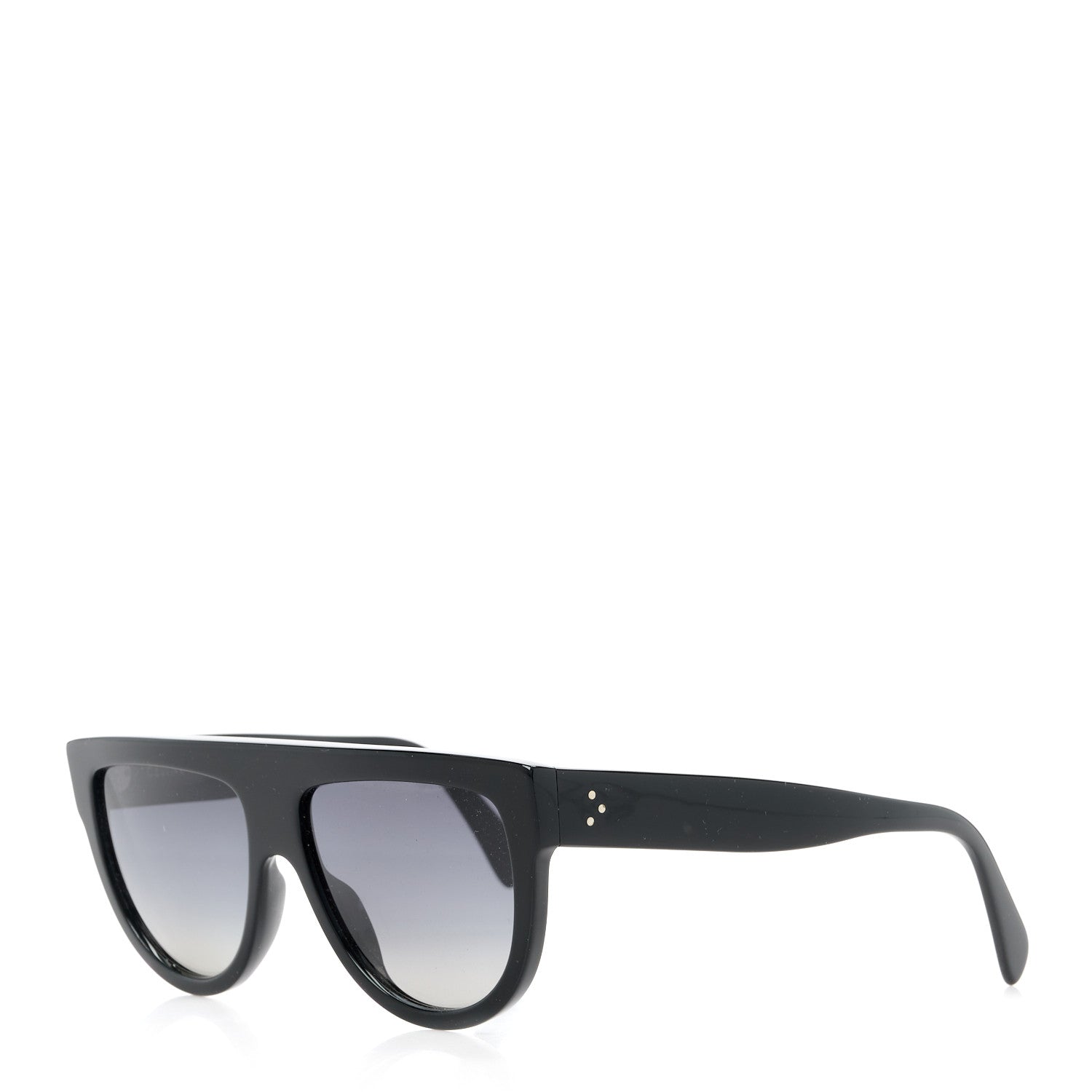 Celine Polarized Sunglasses CL4004IN Black 1 of 9