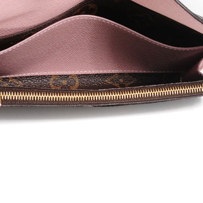 Louis Vuitton Monogram Emilie Wallet Rose Ballerine 6 of 8