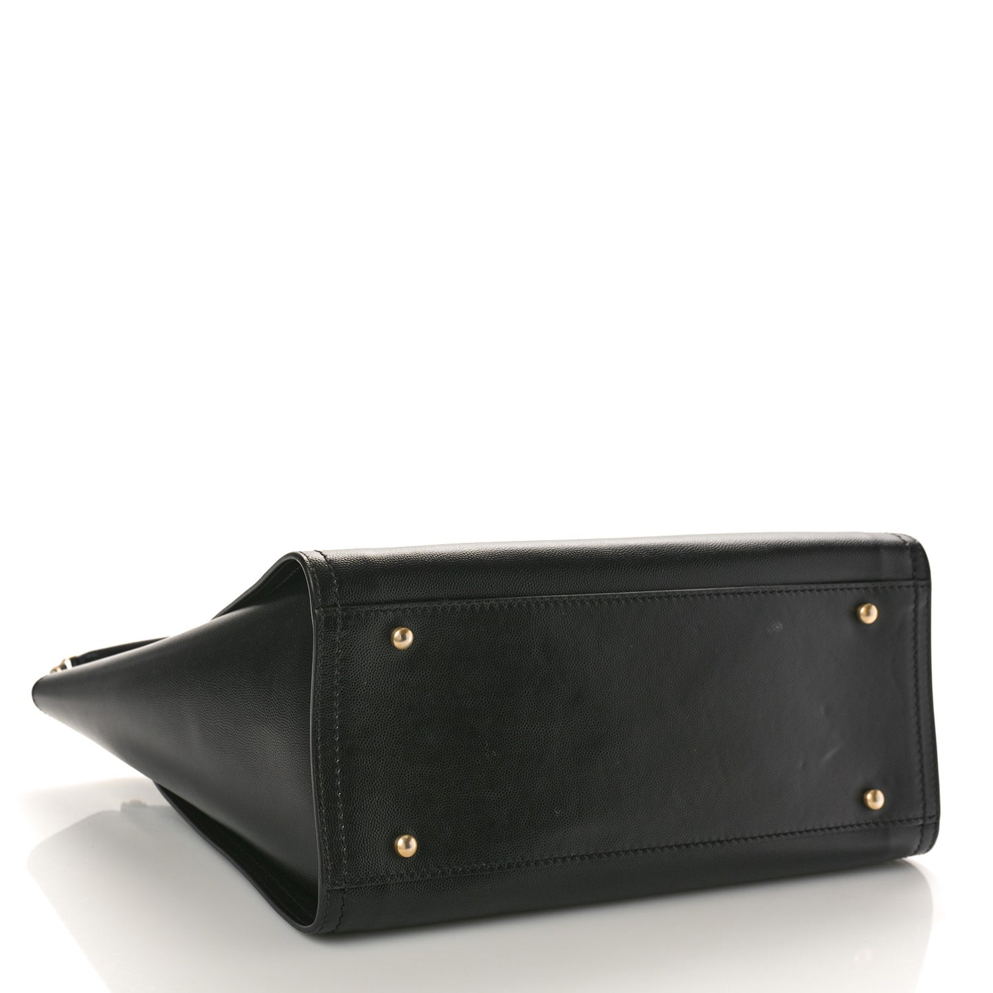 Caviar Small Studded Deauville Tote Black