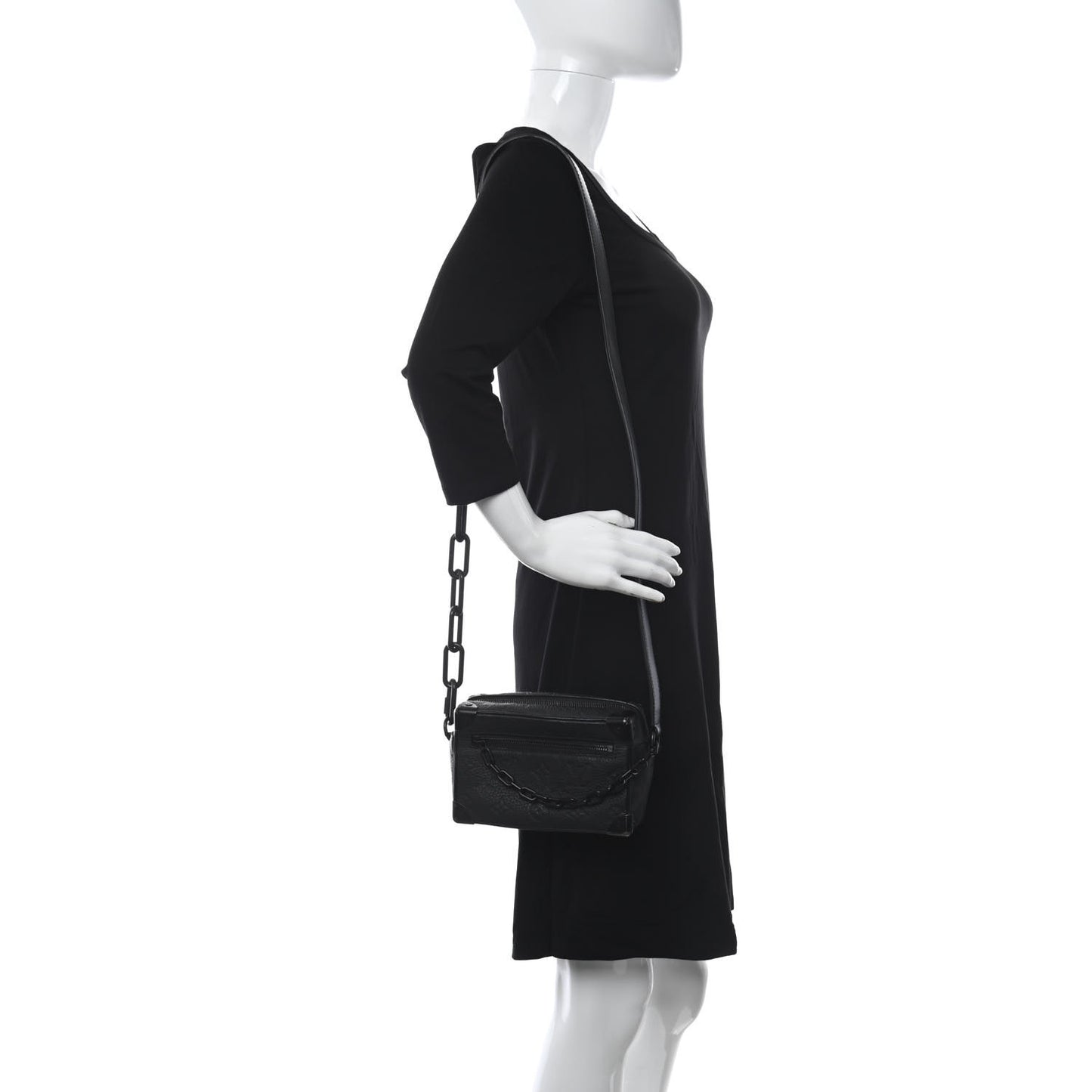 Taurillon Monogram Mini Soft Trunk Black