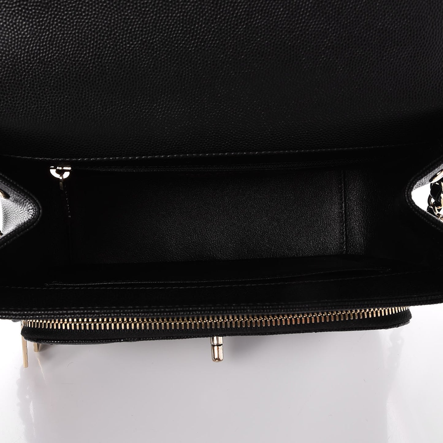 Caviar Quilted Medium Business Affinity Flap Black