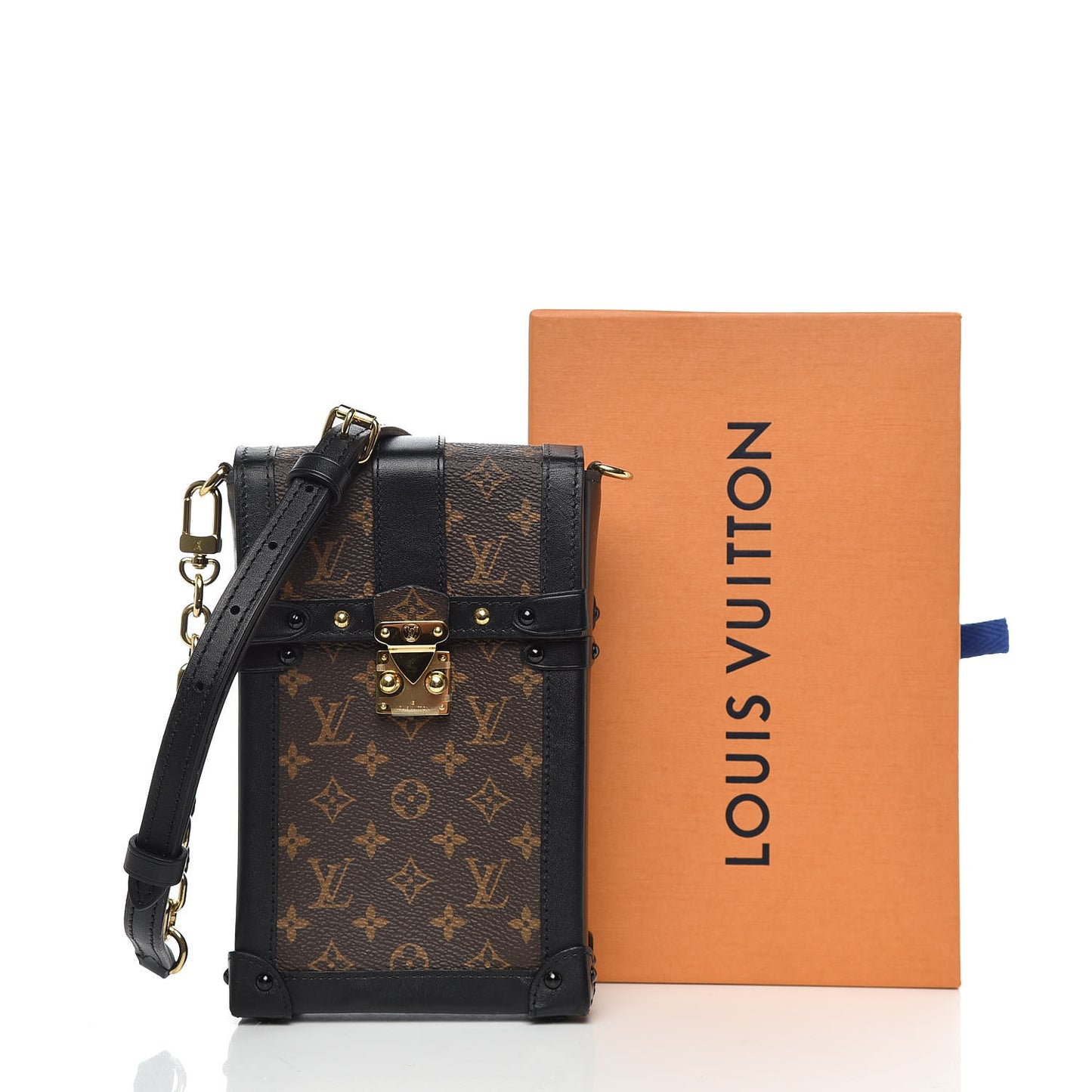 Monogram Pochette Trunk Verticale Black