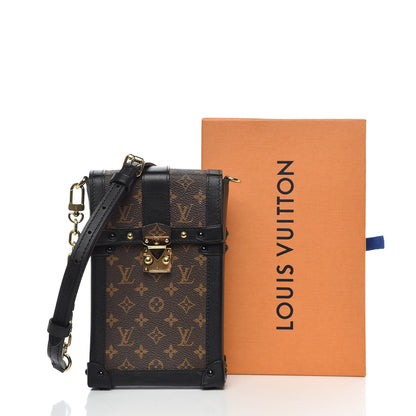 Louis Vuitton Monogram Pochette Trunk Verticale Black 10 of 10