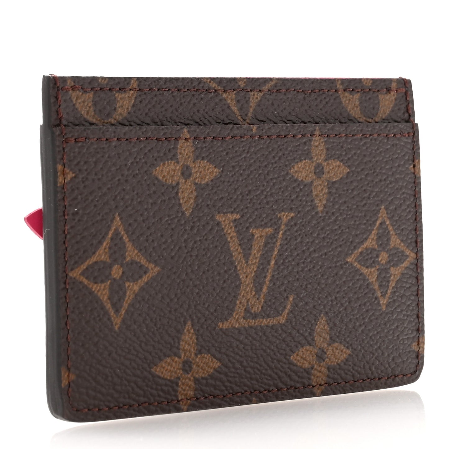 Monogram Lovely Birds Card Holder