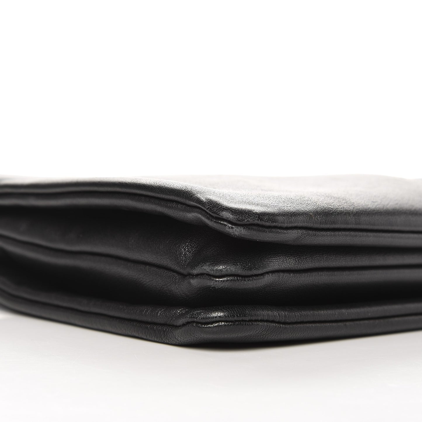 Lambskin Large Trio Crossbody Bag Black