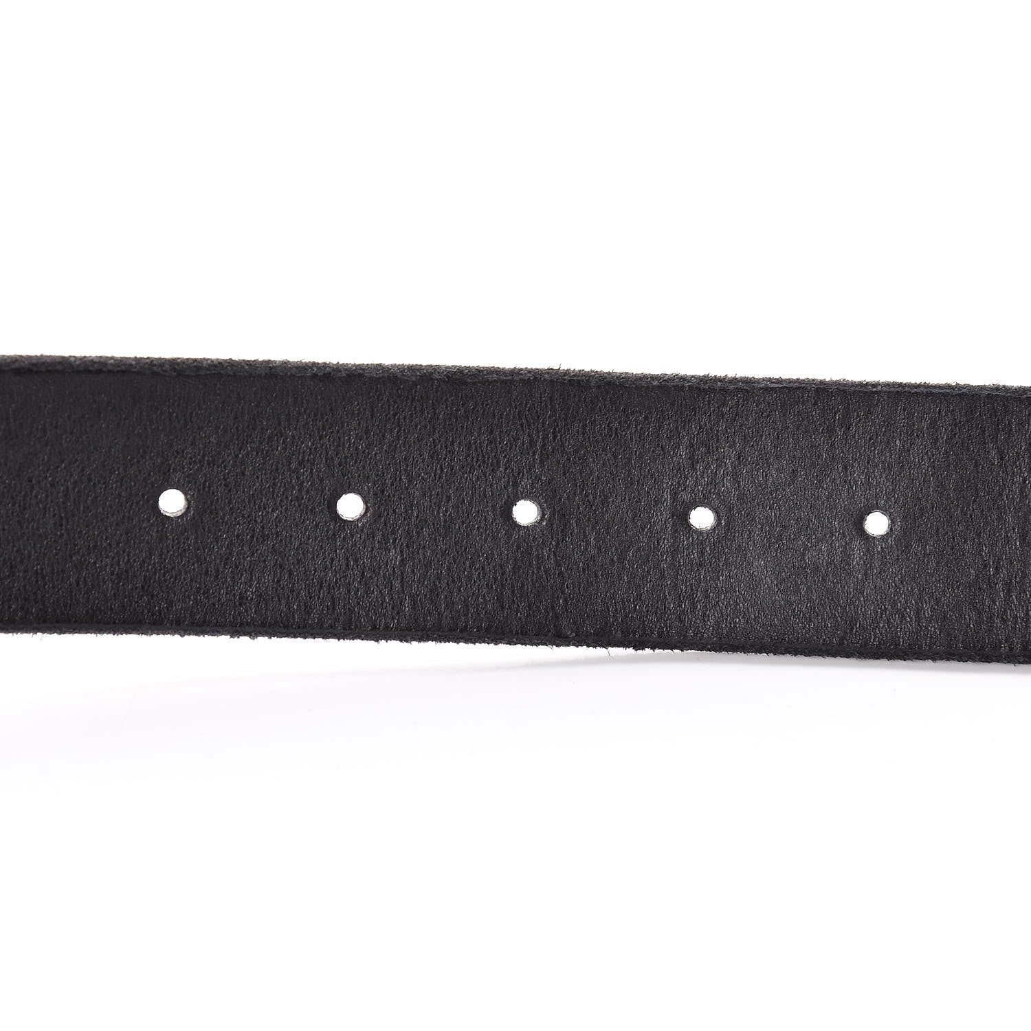 Gucci Faded Calfskin Double G 40mm Belt 90 36 Black 5 of 9