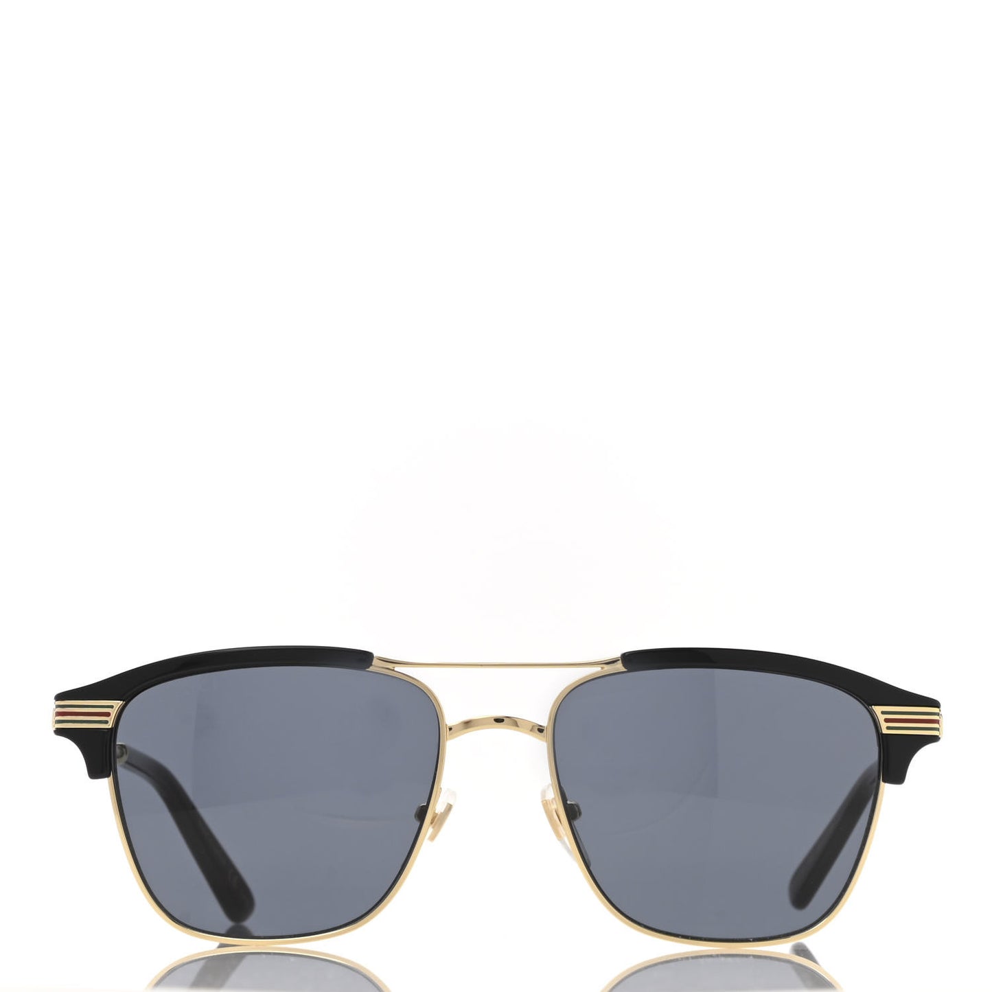 Square Frame Sunglasses GG0241S Black