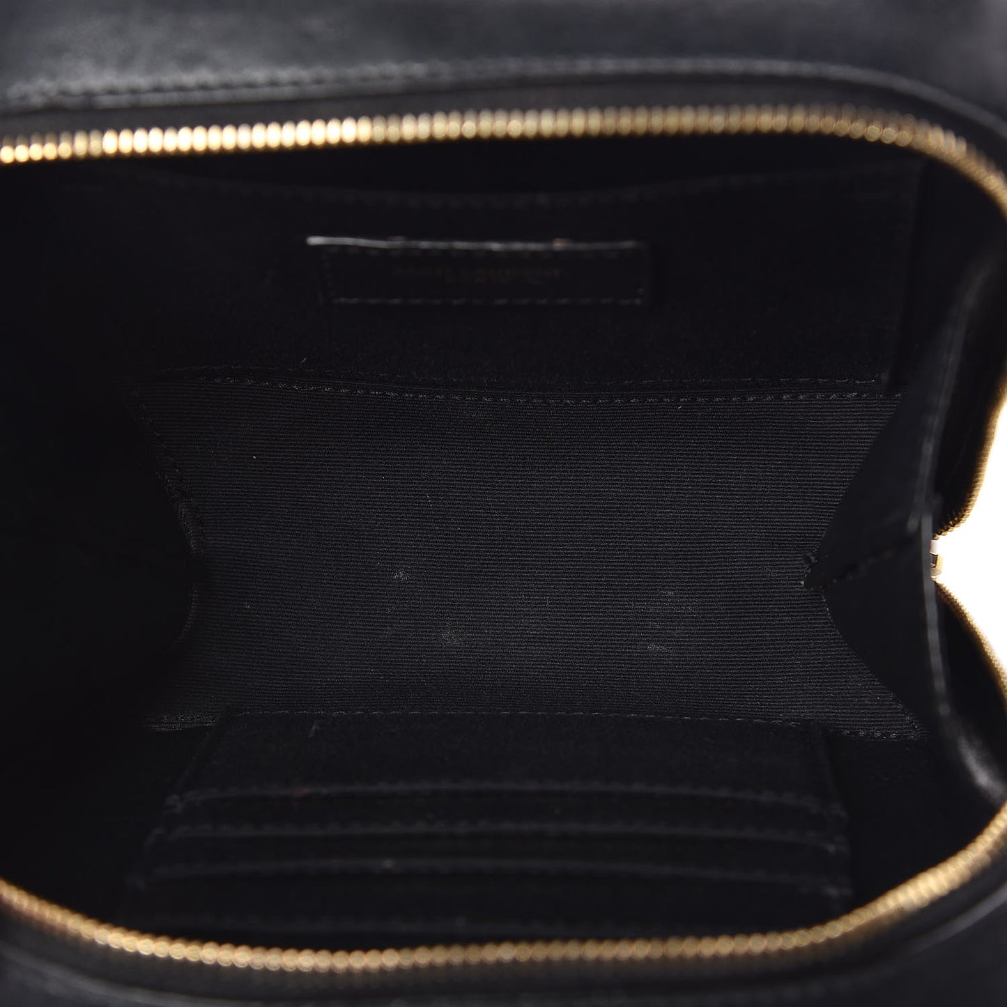 Lambskin Matelasse Monogram Toy Vicky Camera Bag Black