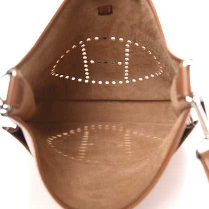 Hermes Taurillon Clemence Evelyne II PM Gold 5 of 9