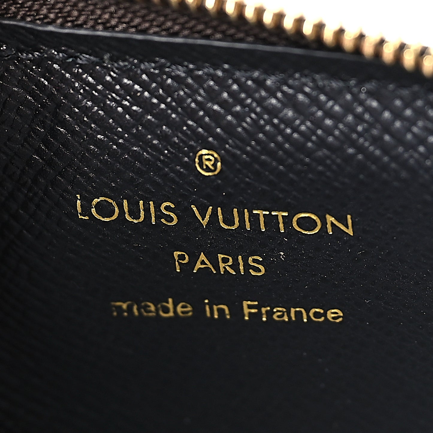 Monogram Recto Verso Card Holder Black