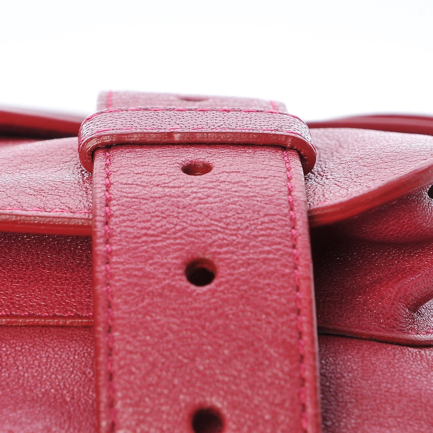 Proenza Schouler Lambskin Medium PS1 Satchel Raspberry 8 of 8