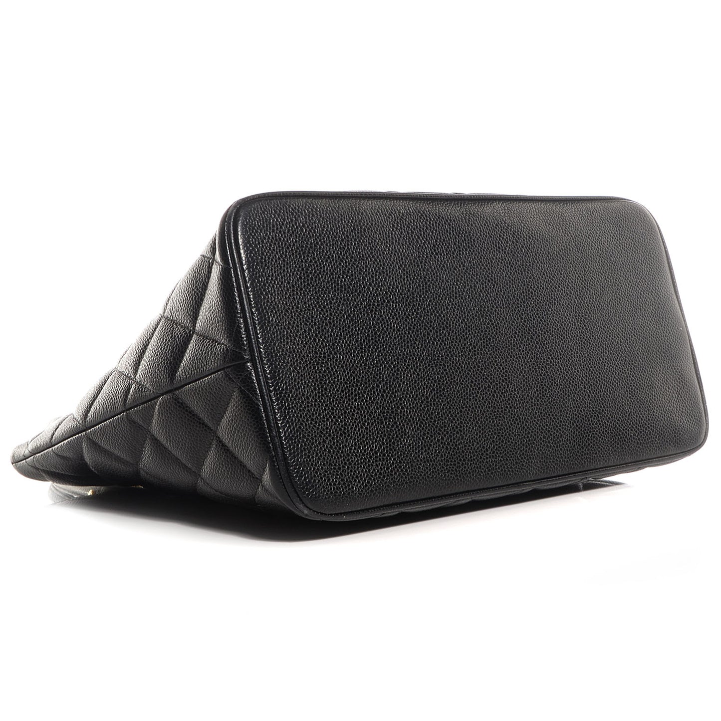 Caviar Medallion Tote Black