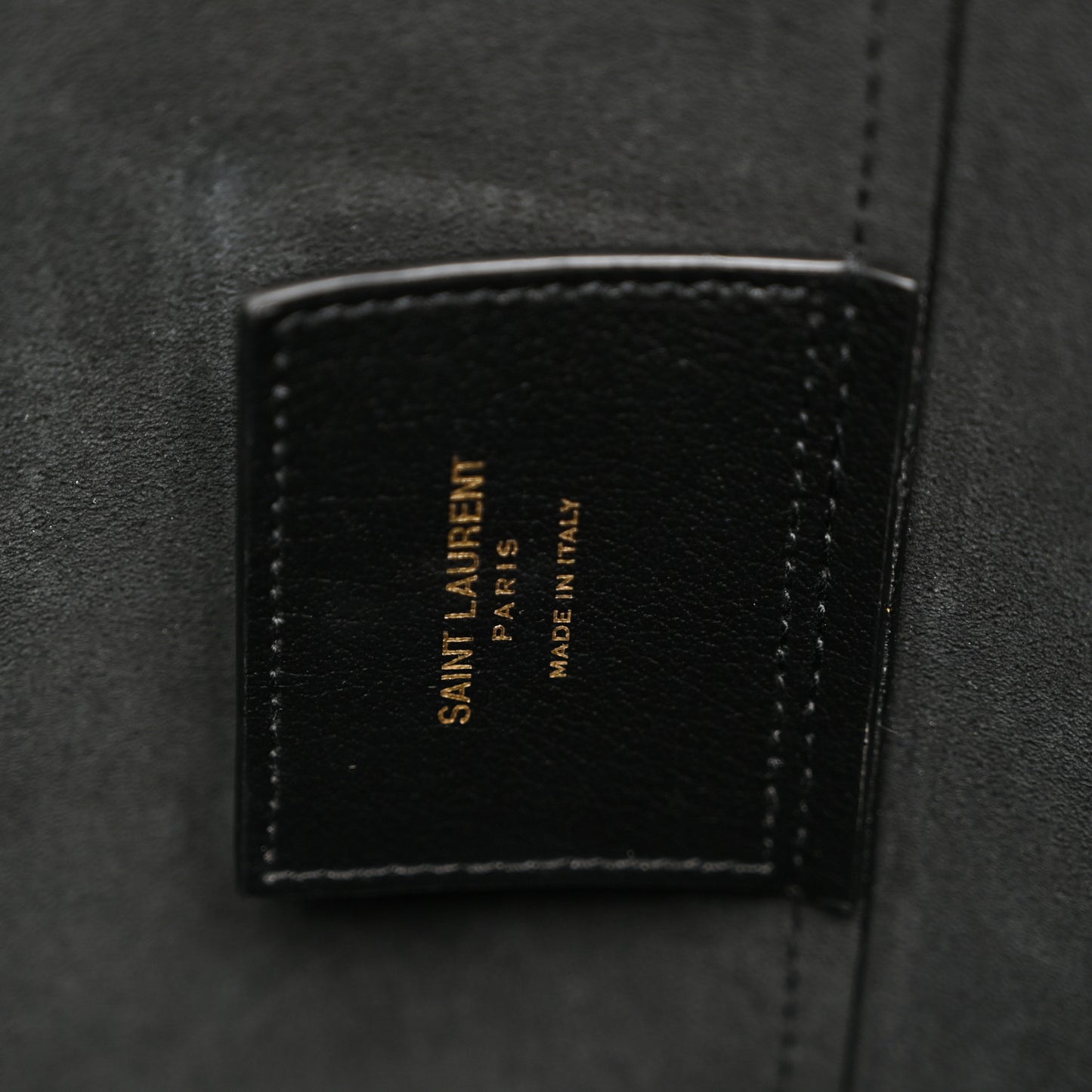 Calfskin Large Shopping Tote Black