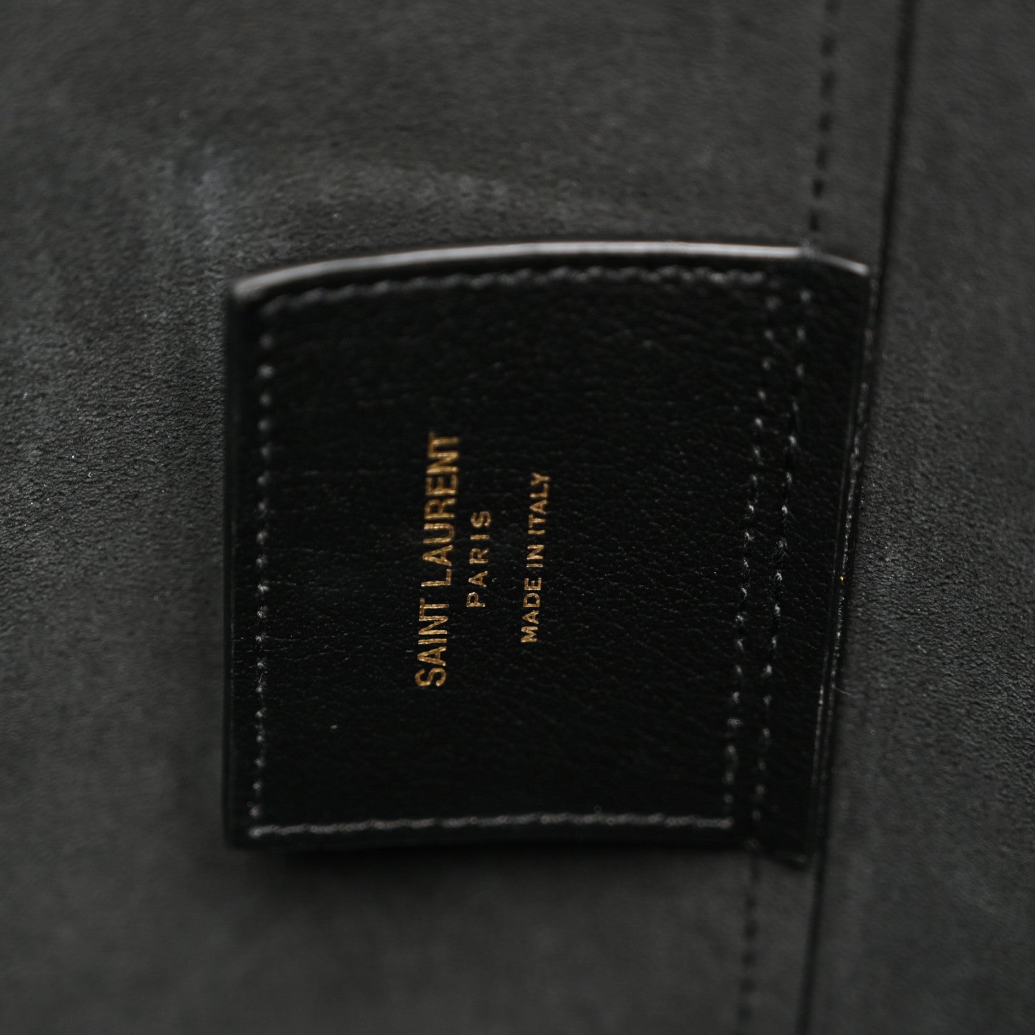 Saint Laurent Calfskin Large Shopping Tote Black 7 of 13
