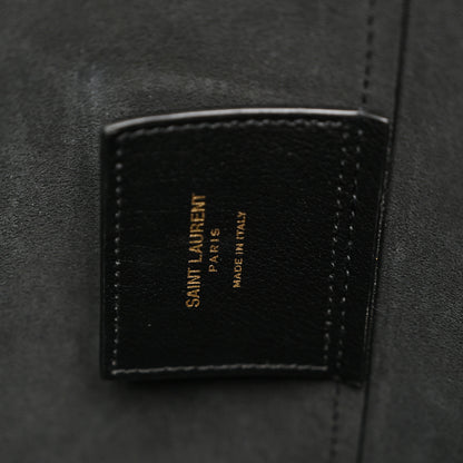 Saint Laurent Calfskin Large Shopping Tote Black 7 of 13