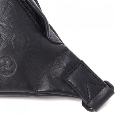 Louis Vuitton Calfskin Monogram Shadow Discovery Bumbag Black 7 of 10