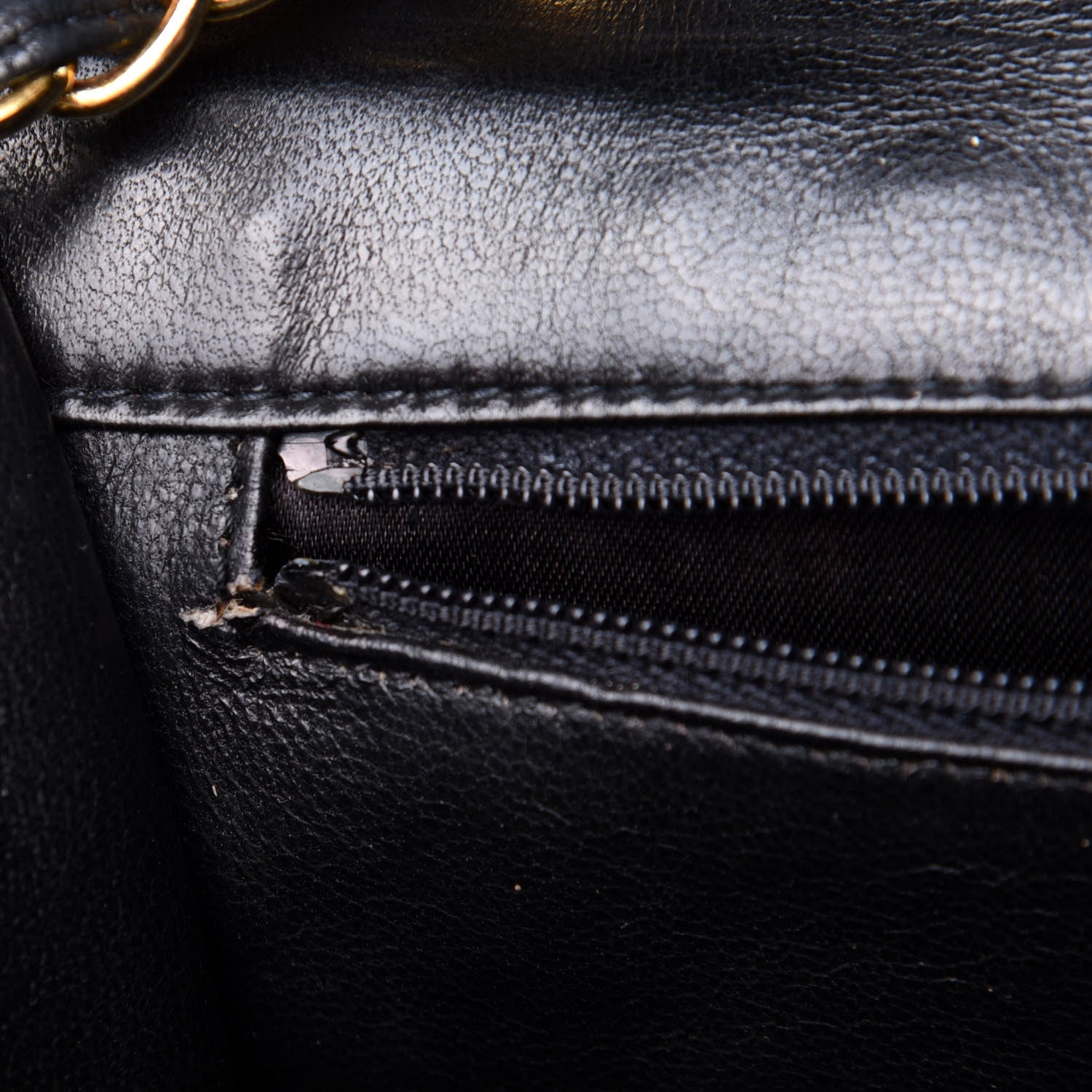 Chanel Lambskin Quilted CC Small Single Flap Black 16 of 16