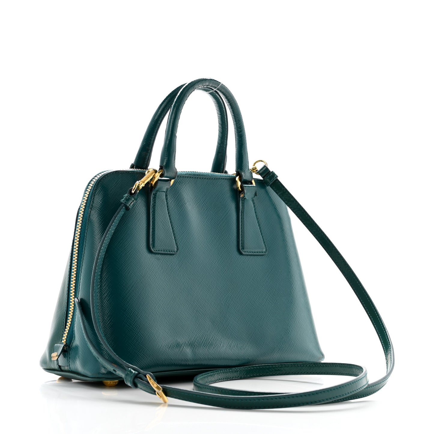 Saffiano Vernice Lux Small Promenade Tote Ottanio