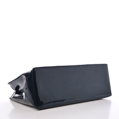 Louis Vuitton Vernis Wilshire PM Blue Nuit 3 of 7
