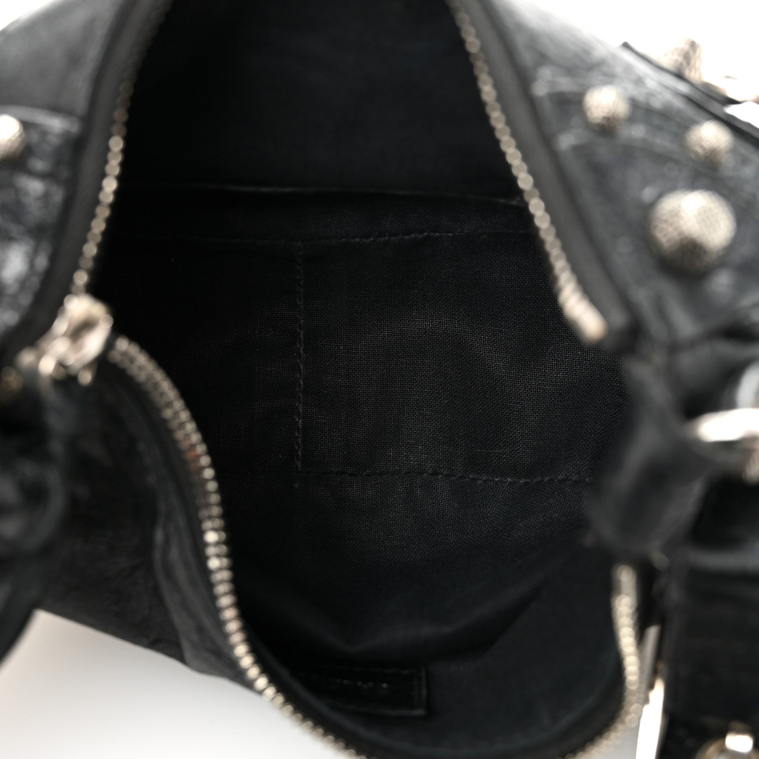 Balenciaga Agneau Arena Le Cagole Shoulder Bag XS Black 6 of 12