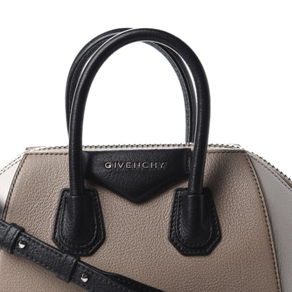 Givenchy Sugar Goatskin Mini Tri-Color Antigona Linen 8 of 13