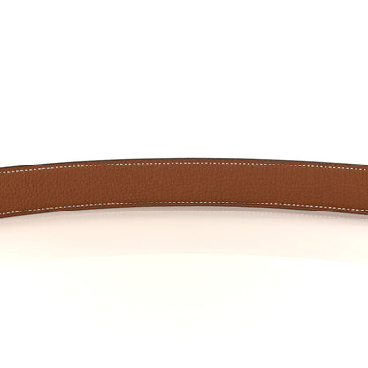 Hermes Togo Chaine D'Ancre 110 Belt Gold Black 5 of 6