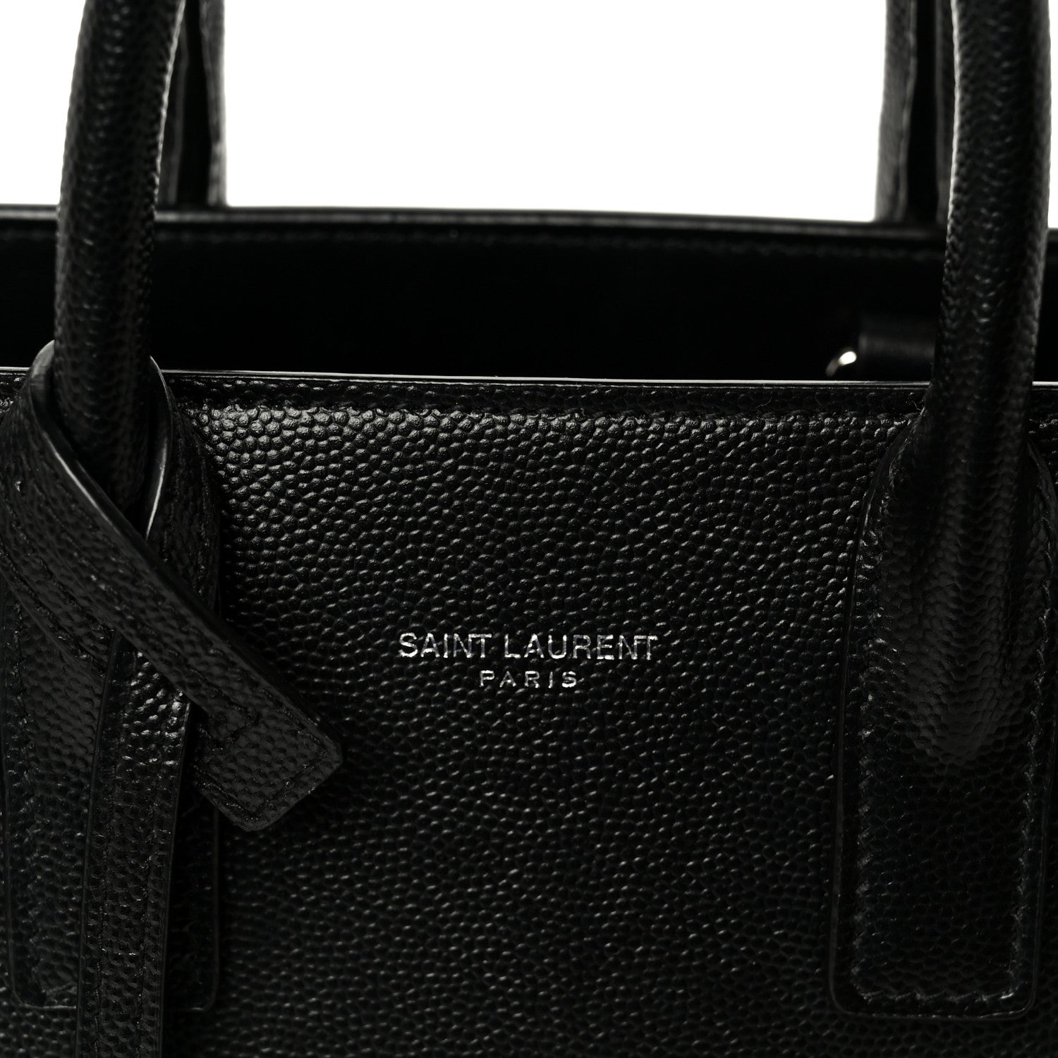 Saint Laurent Grain de Poudre Nano Sac De Jour Black 8 of 11