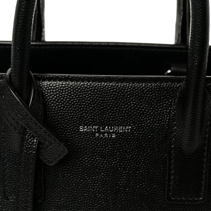 Saint Laurent Grain de Poudre Nano Sac De Jour Black 8 of 11