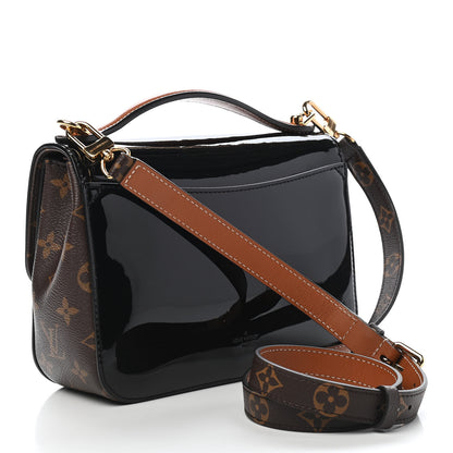 Louis Vuitton Patent Calfskin Monogram Cherrywood BB Black 3 of 8
