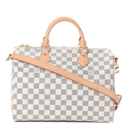 Louis Vuitton Damier Azur Speedy Bandouliere 30 1 of 10
