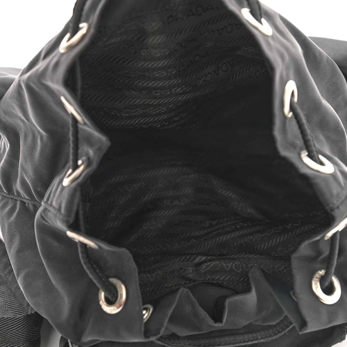 Tessuto Nylon Vela Small Backpack Black