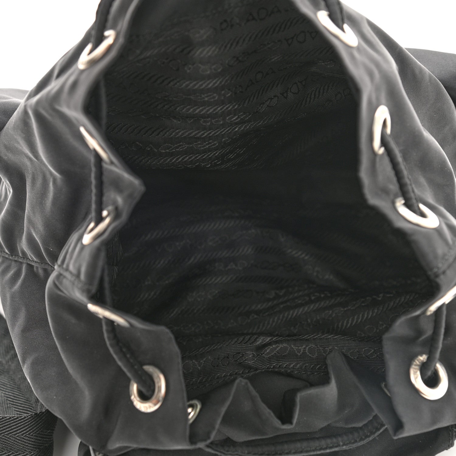 Prada Tessuto Nylon Vela Small Backpack Black 5 of 10