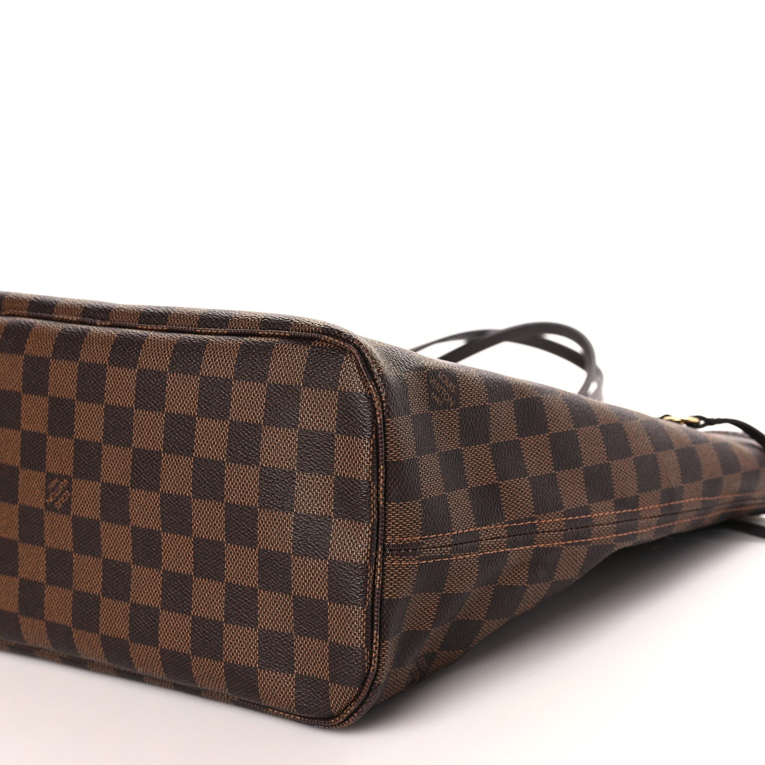 Louis Vuitton Damier Ebene Neo Neverfull MM Rose Ballerine 9 of 10