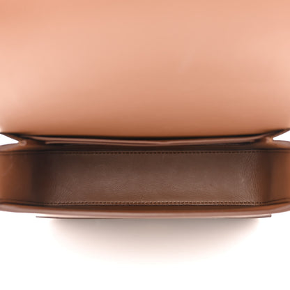 Burberry Smooth Calfskin Two Tone Small Grace Bag Malt Brown Black 5 of 10