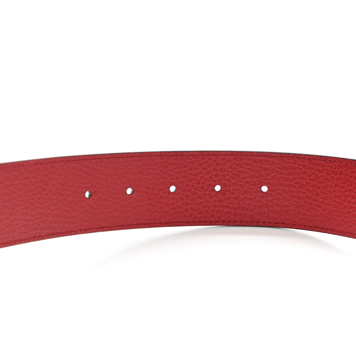 Gucci Calfskin 1973 Reversible Belt 90 36 Black Red 4 of 6