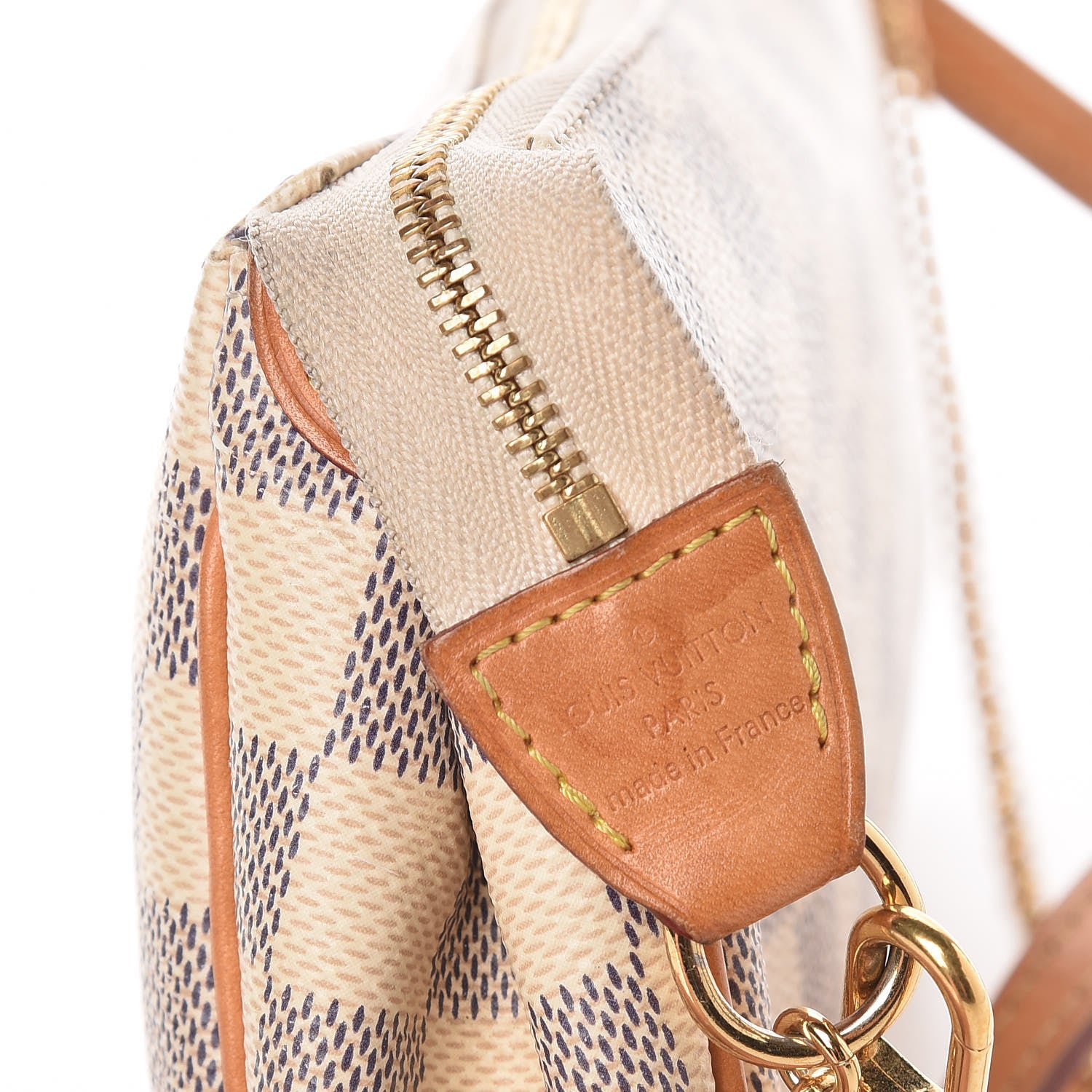 Louis Vuitton Damier Azur Eva Clutch 6 of 11