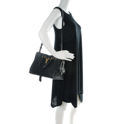 Saint Laurent Calfskin Small Classic Y Cabas Black 2 of 9