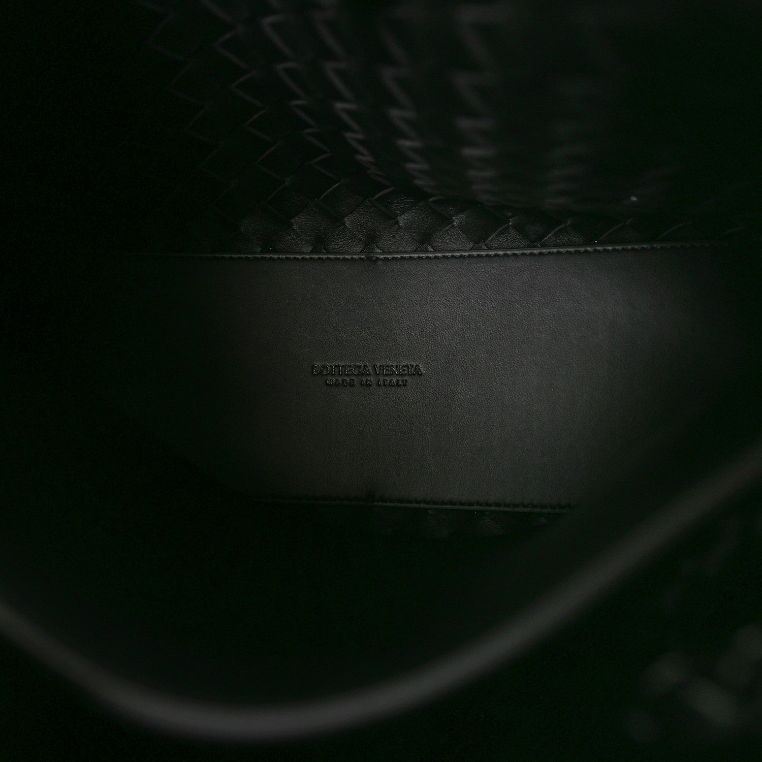 Bottega Veneta Nappa Intrecciato Medium Andiamo Shoulder Bag Black 5 of 11