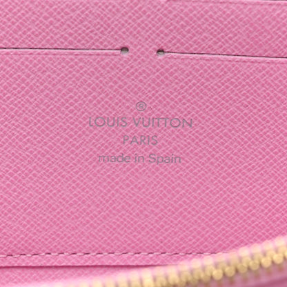 Louis Vuitton LOUIS VUITTON Monogram Multicolor Zippy Wallet White Litchi 6 of 7